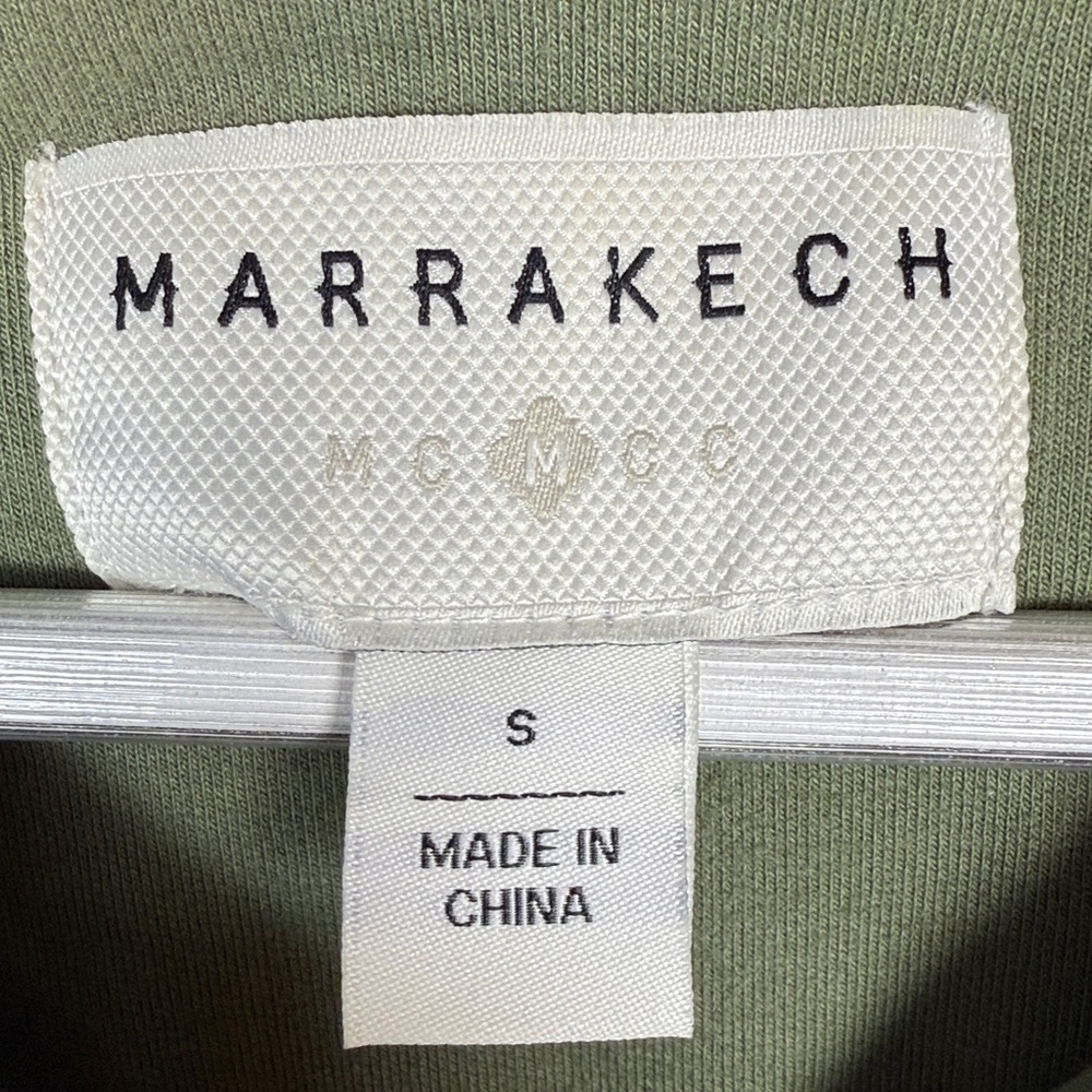 Anthropologie Marrakech Quilted Phoebe Jacket in Olive Green W2232 Sz S - Picture 5 of 10